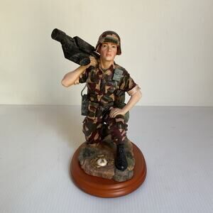 American Heroes Vanmark 1999 “Stinger Defense” Soldier Figurine Limited Edition